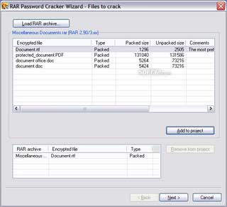 RAR Password Cracker